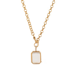 Rectangular Photo Box Necklace